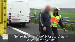 Rendesen kiosztotta a német rendőr a balesetet fotózó magyar és cseh sofőrt