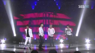 MBLAQ  - 再次（MBLAQ  - 再次）@SBS Inkigayo流行歌曲20110313