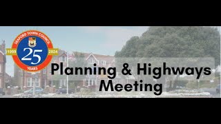 Planning & Highways Committee Meeting 28.11.24