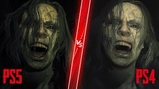 Resident Evil 7 PS4 vs PS5 Ray Tracing ON - Direct Comparison! Attention to Detail & Graphics! 4K