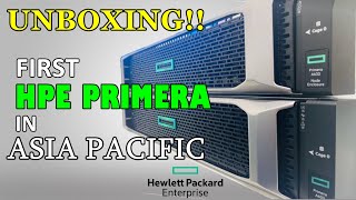 First HPE Primera in Asia-Pacific. hpe primera - intelligent data platform and hpe primera