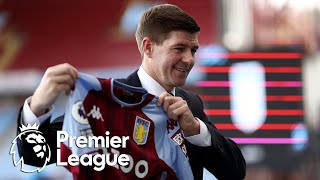 Steven Gerrard's first press conference as Aston Villa manager (FULL) | Premier League | NBC Sports