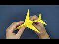 how to make paper jet plane origami jet origami airplane