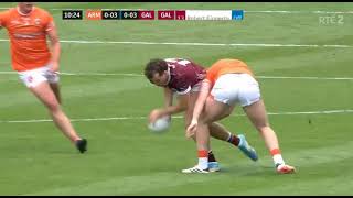 SHOCKING TIERNAN KELLY BEHAVIOUR - ARMAGH V GALWAY - 2024 ALL IRELAND FOOTBALL FINAL