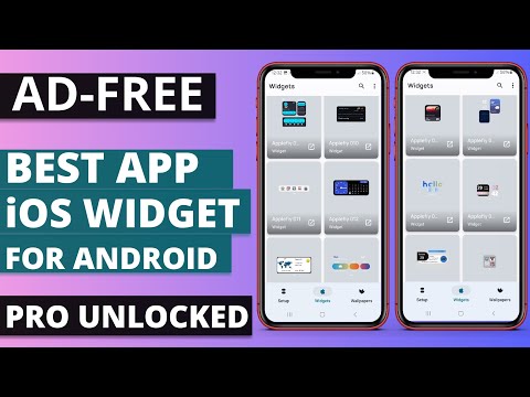 La mejor aplicación gratuita de widgets iOS para Android