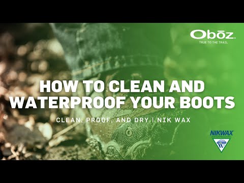 How to clean and waterproof your boots How to clean and waterproof your boots