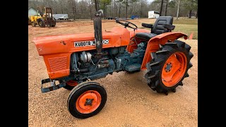 Kubota L2000 2WD Compact Utility Tractor SN602 Lot#314