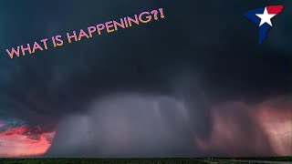 Very Unique Storm Dumps Hail on Andrews, Texas (June 1, 2021) {B}