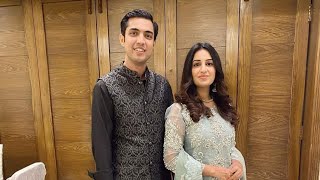 Iqrar Ul Hassan With His Second Wife Farah Iqrar
