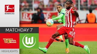 Union Berlin - VfL Wolfsburg 2-0 | Highlights | Matchday 7 – Bundesliga 2022/23
