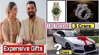 KL Rahul and Athiya Shetty 10 Most Expensive Wedding Gifts From Bollywood Stars & Crickters & Family