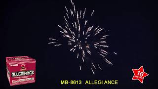 Allegiance  - Megabanger Fireworks - 500 Gram - MB 8613