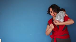 Neko Wrap Sling - Bacaklar İçeride Bağlama