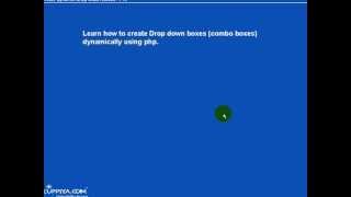 Dynamic DropDown Part 1