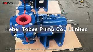 Tobee® 4x3C Polyurethane Slurry Pump for use in mining, minerals processing, coal preparation.