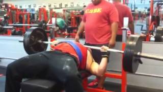 Bench Press 315 lbs x 9 reps PR 11.6.14