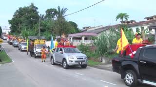 #三山國王廟(士乃) 慶祝三山護國公王，王爺夫人及衆神明 聖駕出巡繞境及入伙安座大典。👏👏👏🙏🙏🙏👍👍👍😊😊😊