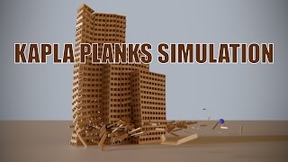 Kapla Planks Simulation