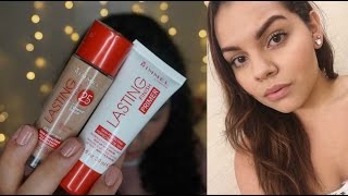 RIMMEL LASTING FINISH 25hr FOUNDATION | REVIEW ♡