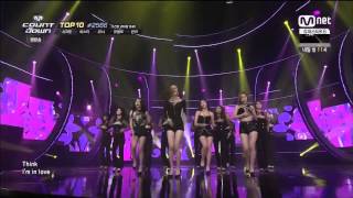 140821 SECRET - I'm In Love @ Mnet Countdown [1080p]