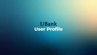 Edit Your Profile | UBank Business Online Banking