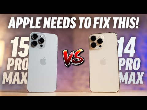 iPhone 15 Pro Max vs 14 Pro Max: real differences after 1 week!