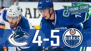 Canucks vs Oilers | Young Stars Classic | Highlights (Sept. 11, 2017) [HD]