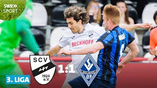 3. Liga: 40 Minuten Unterzahl - Waldhof erkämpft einen Punkt in Verl | SWR Sport