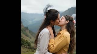 Breaking Barriers  Indigenous Women Challenge Stereotypes with a Kiss   #love #kiss