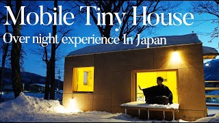 Japanese Minimalist: Mobile Tiny house in Hakuba Japan