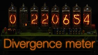 Divergence meter from Steins;Gate (DIY)