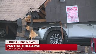 1 injured in South City carport collapse