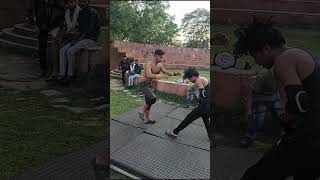 Roman Reigns Powerbomb vs John Cena Sunset flip | WWE India #shorts #youtubeshorts