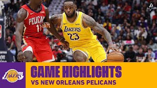 HIGHLIGHTS | LeBron James (29 pts, 11 ast) vs. Pelicans