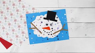 Melting Snowman Craft