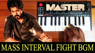 Master Mass Interval Bgm By Raj Bharath | Thalapathy Vijay | Anirudh