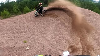 PitBike Riding - YCF F150E \u0026 YCF 150 Classic 2023 (GoPro)