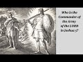 Who Is the Commander of the LORD’s Army in Joshua 5?