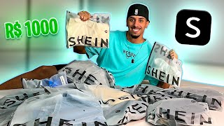 CHEGARAM MINHAS COMPRAS DE R$ 1000 REAIS DA SHEIN (ft. minha irmã)