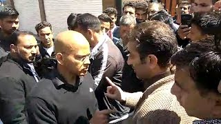 FIR  Lodged against hotelier Farooq Shah for obstructing IG Basant Rath