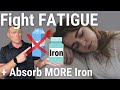 3 Things You MUST Do If You Are Iron Deficient (For More Energy!)