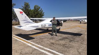 İlk Yalnız Uçuş | First Solo Flight