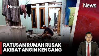 Angin Kencang Terjang Ratusan Rumah di Bekasi, Jawa Barat | iNews Room | 06/02