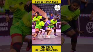 Perfect backhold by Sneka| Palani tuskers#kabaddi #yuvakabaddi #yks #yuvakabaddiseries #yuvakasaathi