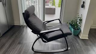 HOW TO ASSEMBLE  IKEA Rocking Chair  / How to assemble ikea POÄNG Rocking Chair / ikea armchair