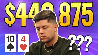 INSANE $440,875 Pot at Hustler Casino Live in LA!!!