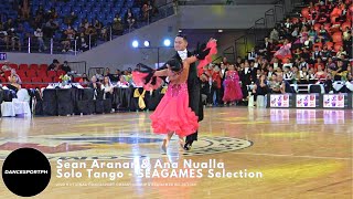 2022 SEAGames Selection: Sean Aranar \u0026 Ana Nualla Solo Tango