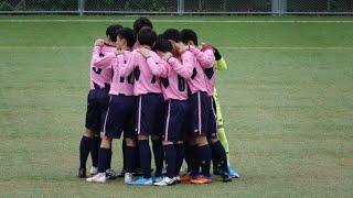 今治東vs松山聖陵　前半　令和元年度愛媛県高校サッカー新人大会　令和2年1月25日　宇和島市丸山公園多目的球技場