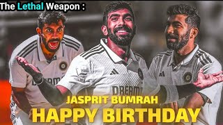 The Lethal Weapon: Jasprit Bumrah Debu Match in Gaba| IND Vs AUS (Birthday Special) #cricket #india