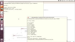 FTP UDP using Java